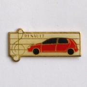 Note Renault Clio rouge